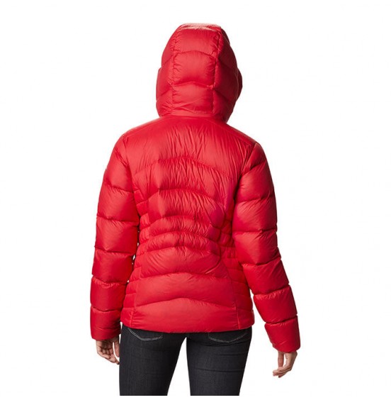 COLUMBIA WOMEN'S PARK DOWN HOODED JACKET RED (1909232658)