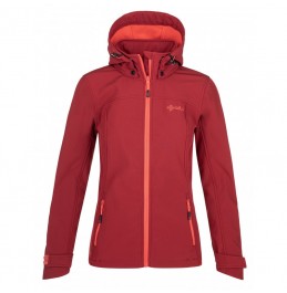 KILPI RAVIA WOMEN'S SHOFTSHELL JACKET DARK RED (QL0001KIDRD)