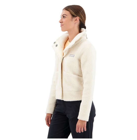 COLUMBIA PANORAMA SNAP FLEECE JACKET 2012654-191 CHALK WHITE