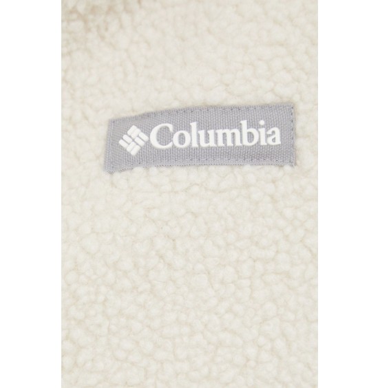 COLUMBIA PANORAMA SNAP FLEECE JACKET 2012654-191 CHALK WHITE