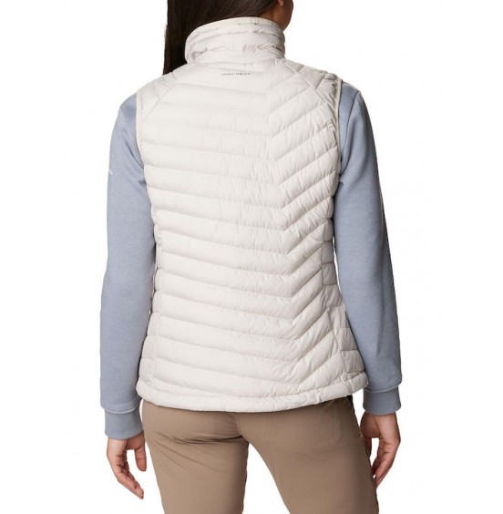 COLUMBIA POWDER LITE VEST 1757411-278 DARK STONE