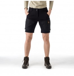 NORTHFINDER KYLIE BE-4357AD-449 RAVEN Women's hybrid stretch shorts adventure cargo