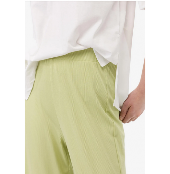 TIFFOSI BALU RIPPED LIME GREEN ZIP CULOTTE (10043140_817)