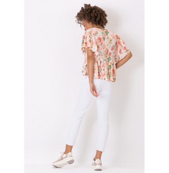 TIFFOSI MOM FIT WHITE JEANS (10039332)