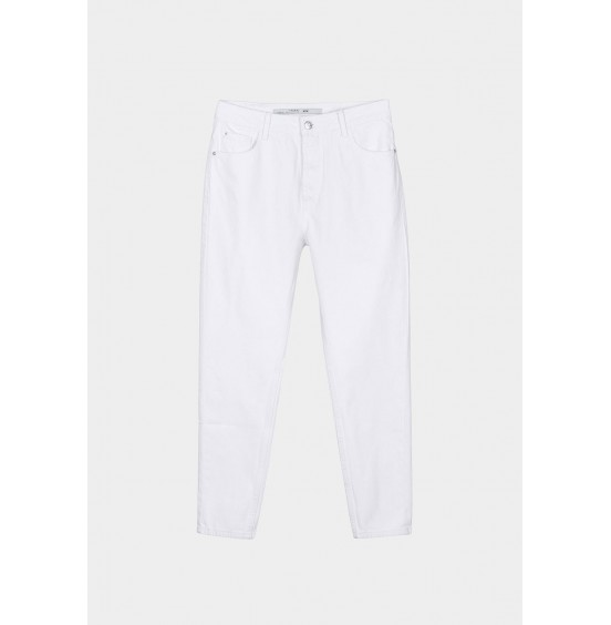 TIFFOSI MOM FIT WHITE JEANS (10039332)