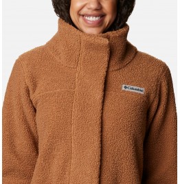 Columbia Panorama Long Jacket 1862582-224 Camel Brown