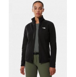 THE NORTH FACE W 100 GLACIER FULL ZIP TNF BLACK (NF0A5IHOJK3)