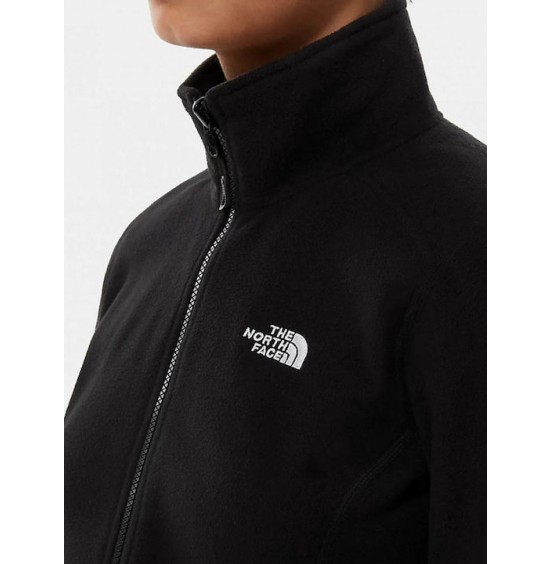 THE NORTH FACE W 100 GLACIER FULL ZIP TNF BLACK (NF0A5IHOJK3)