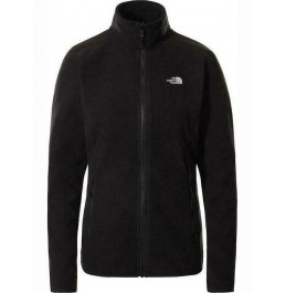 THE NORTH FACE W 100 GLACIER FULL ZIP TNF BLACK (NF0A5IHOJK3)