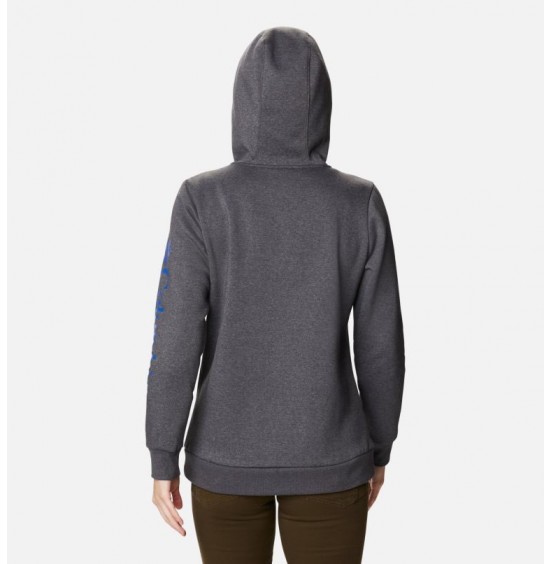 COLUMBIA W LOGO FULL ZIP SHARK HEATHER (1895761-011) ΓΥΝΑΙΚΕΙΟ ΦΟΥΤΕΡ