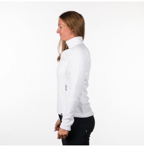 NORTHFINDER Women's fleece sweatshirt Polartec® Micro 270 SMREKOVICA MI-4739PRO-SH 377 WHITE