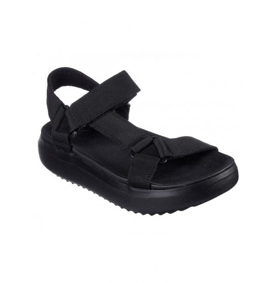 SKECHERS POP UP 3.0 ΓΥΝΑΙΚΕΙΑ ΣΑΝΔΑΛΙΑ  ΜΑΥΡΑ 113746-BBK 