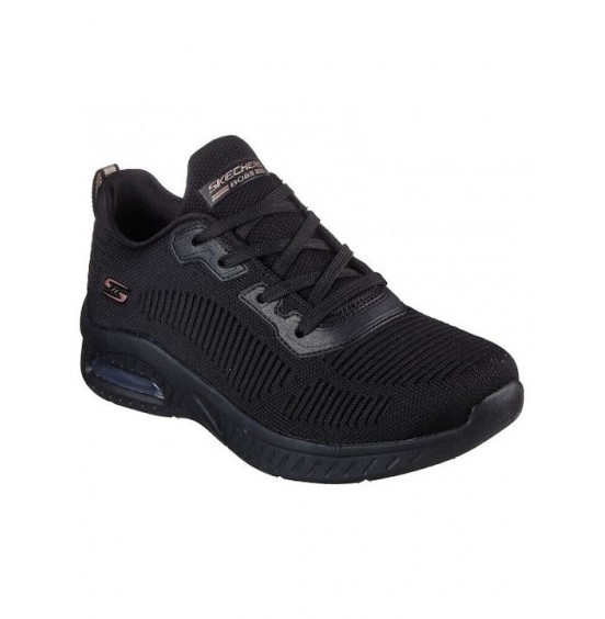SKECHERS BOBS SQUAD AIR - CLOSE ENCOUNTER BLACK (117378-BBK)