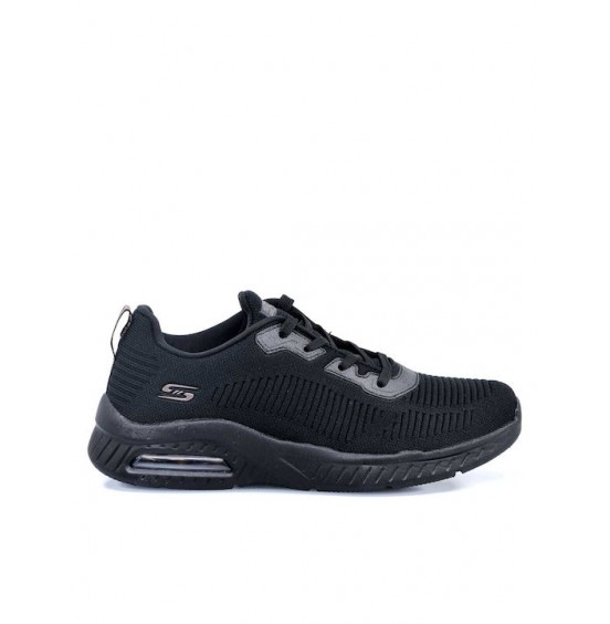 SKECHERS BOBS SQUAD AIR - CLOSE ENCOUNTER BLACK (117378-BBK)