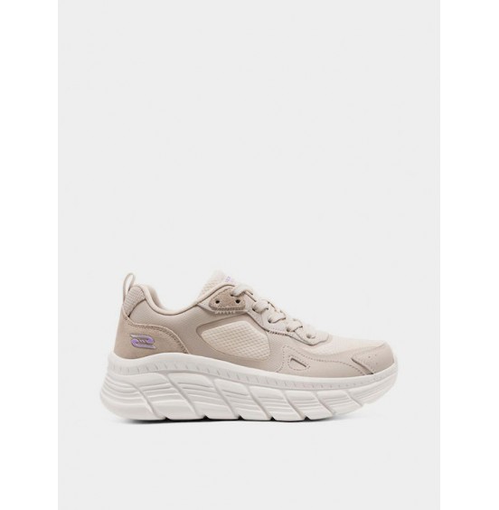 SKECHERS BOBS SPORT B FLEX HI - FORCES WITHIN NATURAL (117380-NAT)