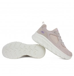 SKECHERS BOBS SPORT B FLEX HI - FORCES WITHIN NATURAL (117380-NAT)