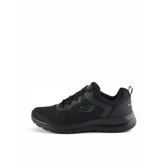 SKECHERS ENGINEERED MESH-UP 12607-ΒΒΚ ΓΥΝΑΙΚΕΙΟ  ΜΑΥΡΟ