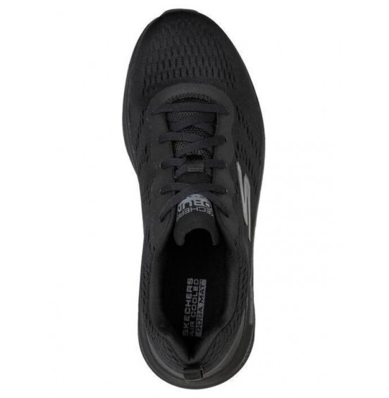  SKECHERS TRADITIONAL ENGINEERED MESH LACE UP ΓΥΝΑΙΚΕΙΑ SΝEAKERS ΜΑΥΡΑ 128319-BBK 