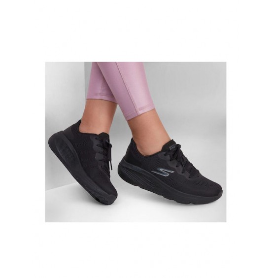  SKECHERS TRADITIONAL ENGINEERED MESH LACE UP ΓΥΝΑΙΚΕΙΑ SΝEAKERS ΜΑΥΡΑ 128319-BBK 
