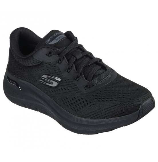 SKECHERS ARCH FIT 2.0 BIG LEAGUE 150051-BBK ΓΥΝΑΙΚΕΙΟ ΜΑΥΡΟ