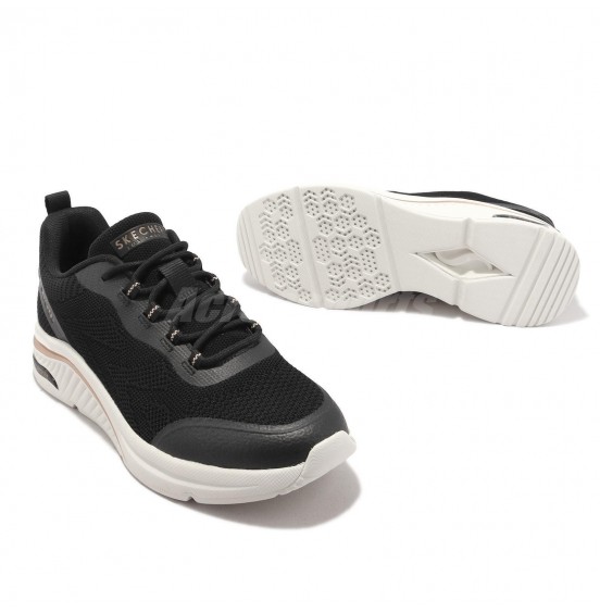 SKECHERS ARCH FIT S-MILES -SONRISAS BLACK 155567-BLK