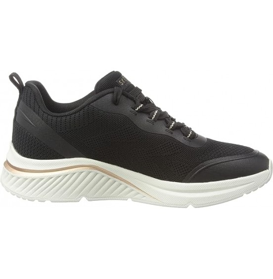 SKECHERS ARCH FIT S-MILES -SONRISAS BLACK 155567-BLK