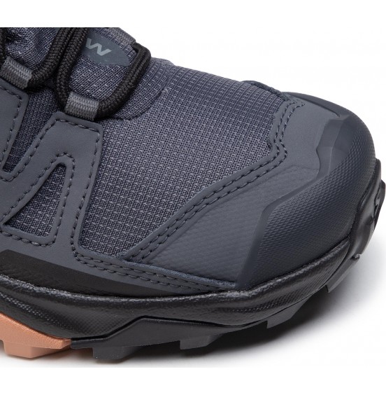 SALOMON X ULTRA MID GTX WOMEN'S EBONY/MOCHA MOUSSE/ALMOND CREAM (412956)