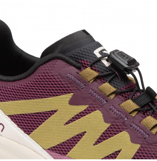 SALOMON HYPULSE W GRAPE WINE/RAINY DAY/GREEN MOSS (415956)
