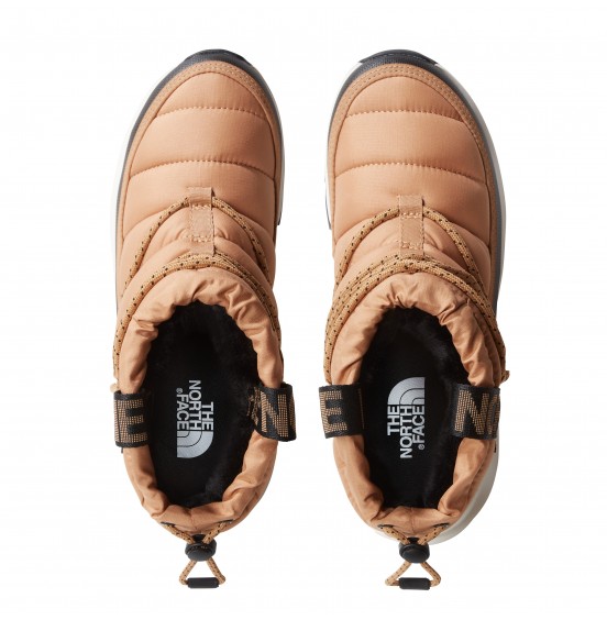 THE NORTH FACE THERMOBALL LACE UP ΓΥΝΑΙΚΕΙΟ ΜΠΟΤΑΚΙ NF0A5LWDKOM ALMOND BUTTER/BLACK