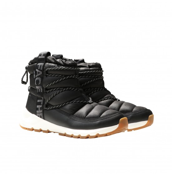 THE NORTH FACE THERMOBALL LACE UP ΓΥΝΑΙΚΕΙΟ ΜΠΟΤΑΚΙ NF0A5LWDR0G BLACK/GARDENIA WHITE