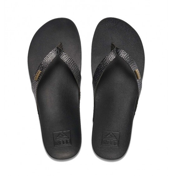 REEF CUSHION COURT BLACK SASSY (CI6695)