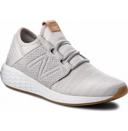 NEW BALANCE WCRUZDG2 FRESH FOAM CRUZ V2 ΓΚΡΙ ΓΥΝΑΙΚΕΙΟ ΑΘΛΗΤΙΚΟ ΠΑΠΟΥΤΣΙ