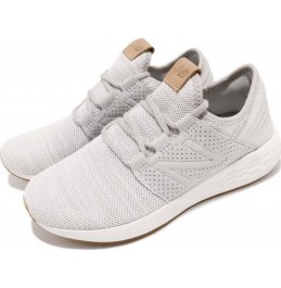NEW BALANCE WCRUZDG2 FRESH FOAM CRUZ V2 ΓΚΡΙ ΓΥΝΑΙΚΕΙΟ ΑΘΛΗΤΙΚΟ ΠΑΠΟΥΤΣΙ