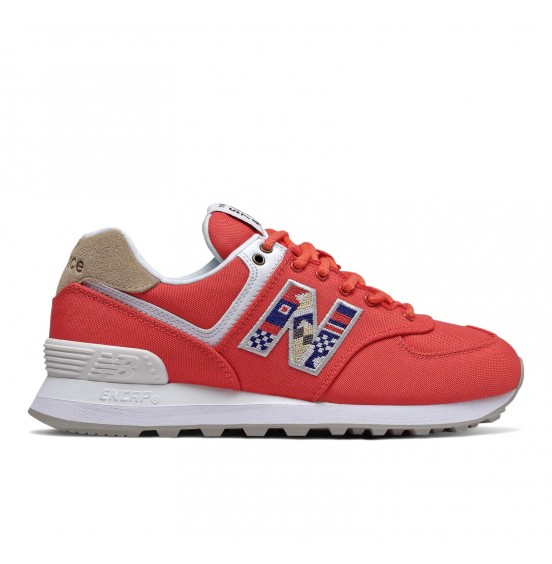 NEW BALANCE WL574SOF ΓΥΝΑΙΚΕΙΟ ΚΟΡΑΛΙ SNEAKER