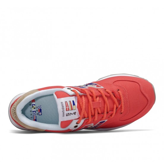 NEW BALANCE WL574SOF ΓΥΝΑΙΚΕΙΟ ΚΟΡΑΛΙ SNEAKER