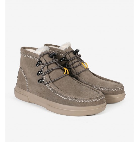 WALK IN PITAS ONTARIO TAUPE BOOT ΓΥΝΑΙΚΕΙΟ ΜΠΟΤΑΚΙ