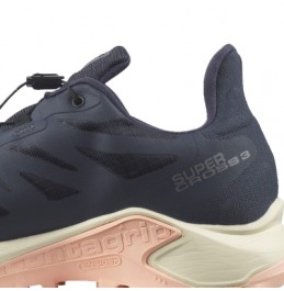 SALOMON SUPERCROSS 3 GTX 414564 INDIA INK-VANILLA ICE-PEACHY KEEN