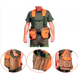 DISPAN 14A ΚΥΝΗΓΕΤΙΚΟ ΓΙΛΕΚΟ KHAKI/ORANGE