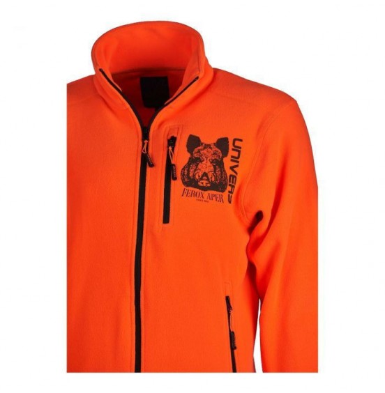 UNIVERS FLEECE  WILDBOAR 94329 814 ORANGE ΚΥΝΗΓΕΤΙΚΗ ΖΑΚΕΤΑ 