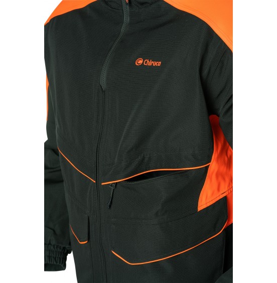 CHIRUCA CHAQUETA EGIL 08 CH+(4588808) ΚΥΝΗΓΕΤΙΚΟ JACKET  GREEN-ORANGE