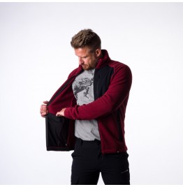 NORTHFINDER Polartec® Micro 200 PUPOV MI-3738PRO-SH ΑΝΤΡΙΚΟ FLEECE  DARK RED