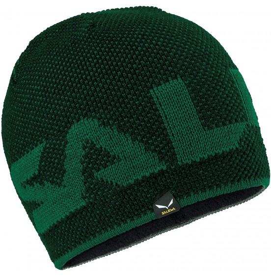 SALEWA AGNER WOOL BEANIE GREEN 25109-5611