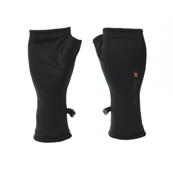 EXTREMITIES POWER LINER WRIST GAITER FINGERLESS GLOVES 21WRG1S BLACK