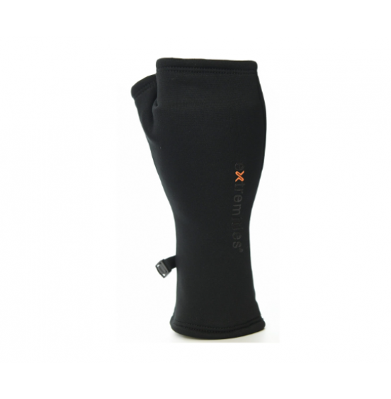 EXTREMITIES POWER LINER WRIST GAITER FINGERLESS GLOVES 21WRG1S BLACK