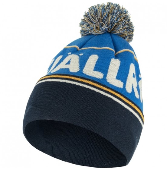 FJALLRAVEN POM HAT 84768-538-555 ALPINE BLUE - DARK NAVY