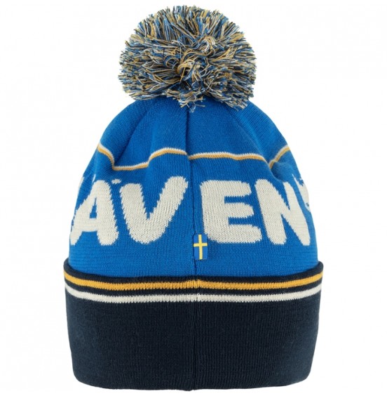 FJALLRAVEN POM HAT 84768-538-555 ALPINE BLUE - DARK NAVY
