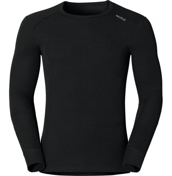 ODLO ACTIVE WARM (152022-15000) ΑΝΔΡΙΚΗ ΙΣΟΘΕΡΜΙΚΗ ΜΠΛΟΥΖΑ BLACK