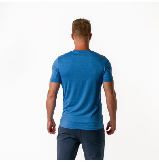 NORTHFINDER DEMYS RECYCLED FIBRE ACTIVE SHIRT BLUE MELANGE (TR-3539SP)