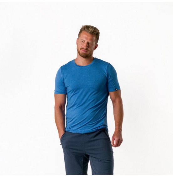 NORTHFINDER DEMYS RECYCLED FIBRE ACTIVE SHIRT BLUE MELANGE (TR-3539SP)