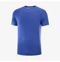 SALOMON CROSS REBEL TEE NAUTICAL BLUE (C1734200)